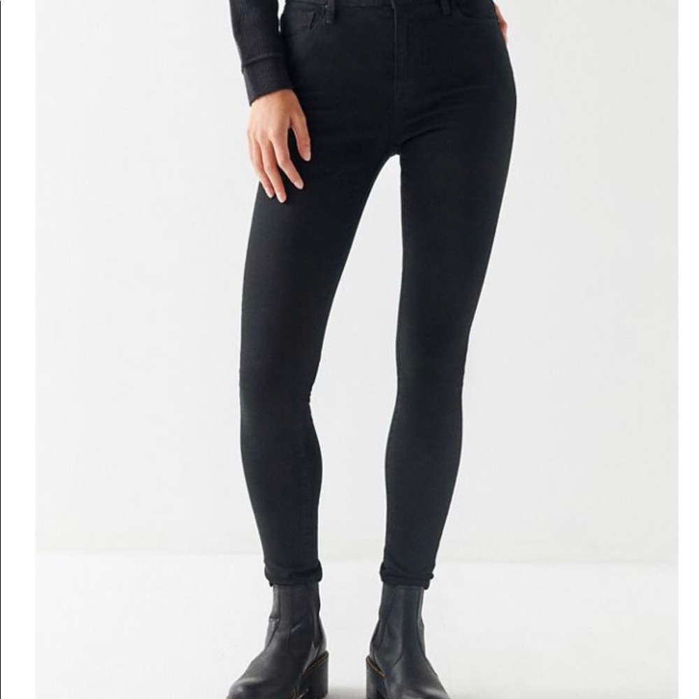 Urban outfitters BDG high rise skinny jeans Black